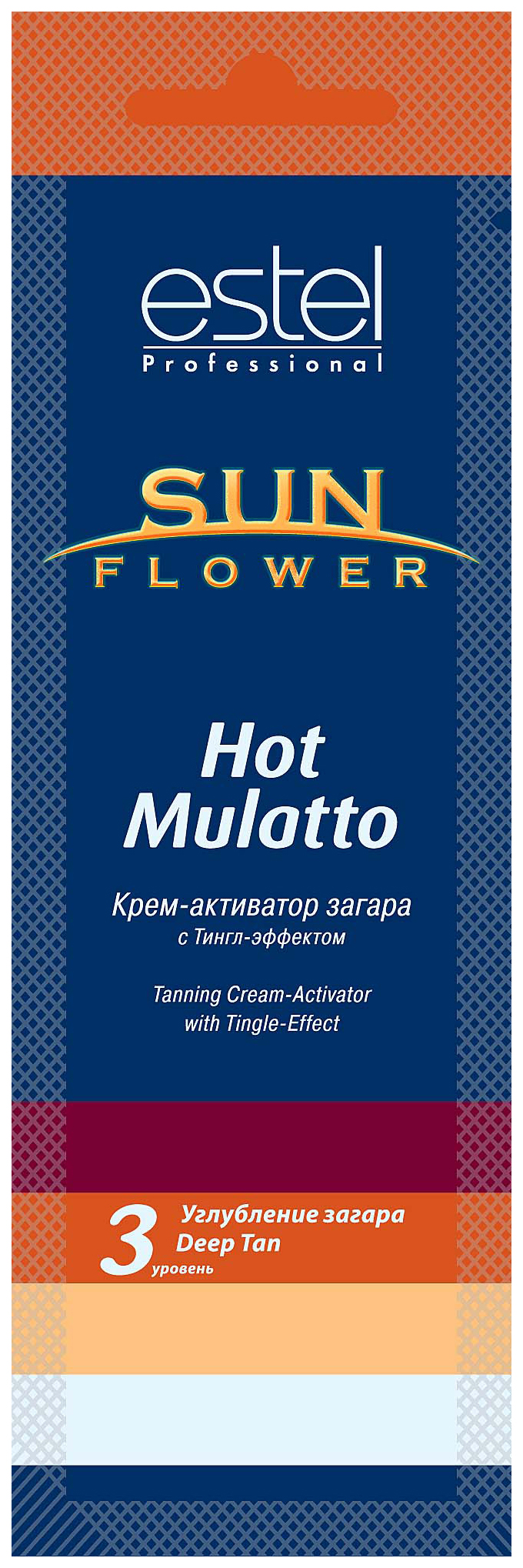 Крем-активатор загара ESTEL PROFESSIONAL Sun Flower Hot Mulatto 15 мл крем усилитель загара sun flower sun flirt