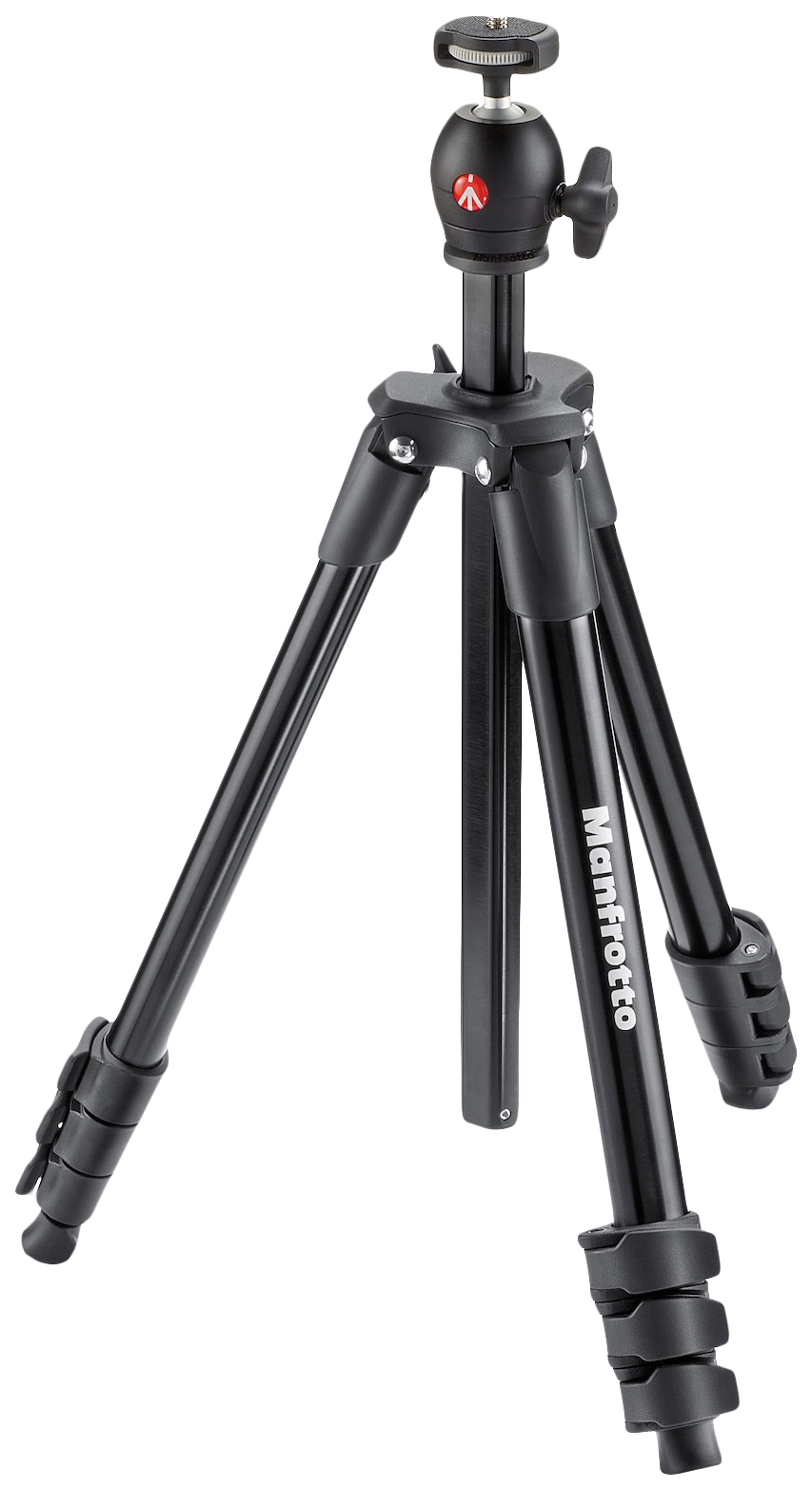 

Штатив Manfrotto Compact MKCOMPACTLT-BK, Черный, Compact