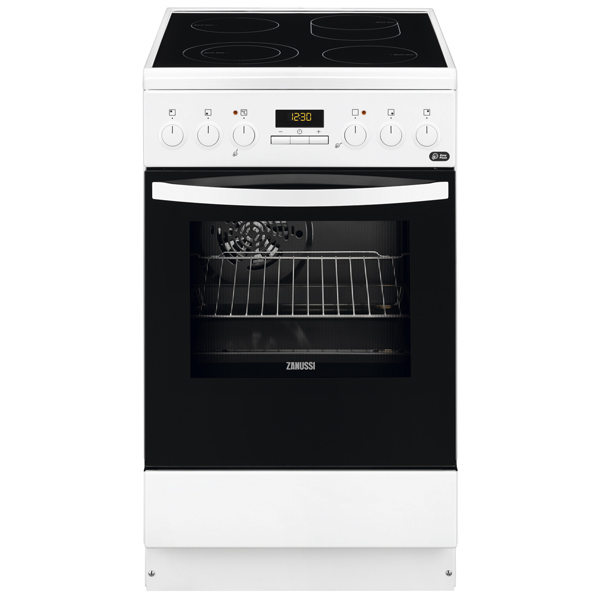 фото Электрическая плита zanussi zcv9553g1w white