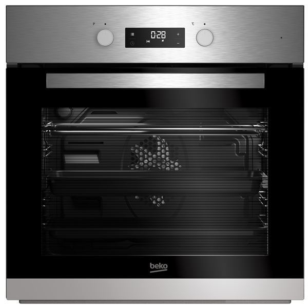 фото Встраиваемый электрический духовой шкаф beko bim22304xcs silver