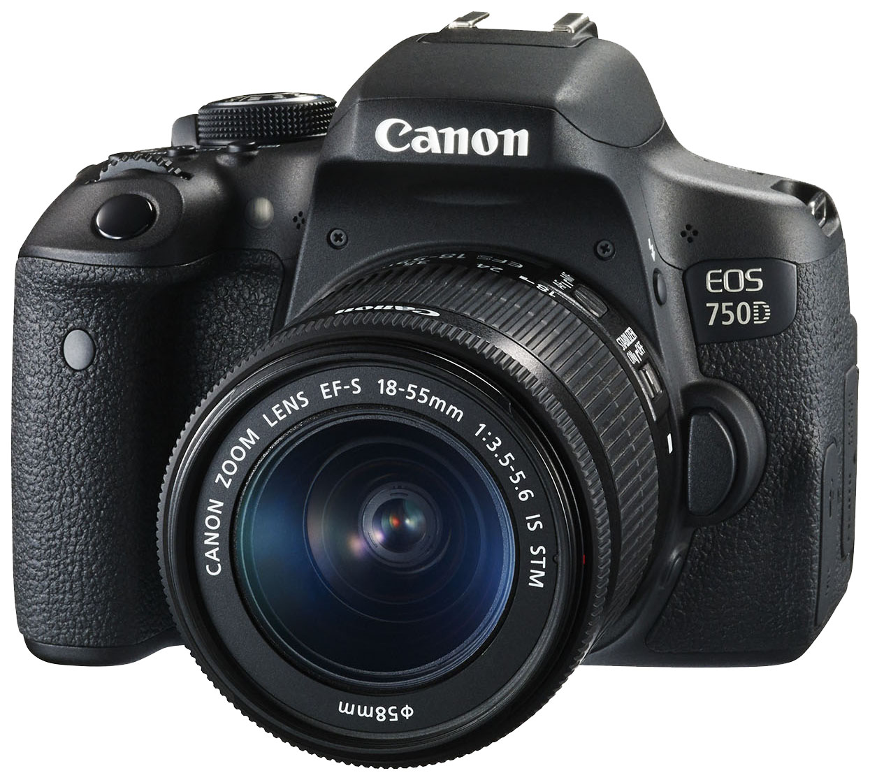 Фотоаппарат зеркальный Canon EOS 750D 18-55mm IS STM Black