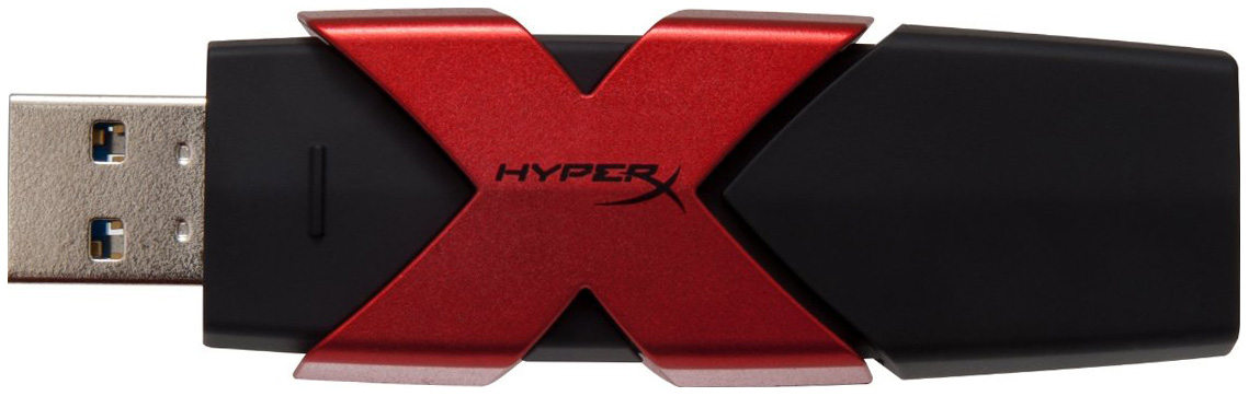 фото Флешка hyperx hyperx savage 64гб red/black (hxs3/64gb)