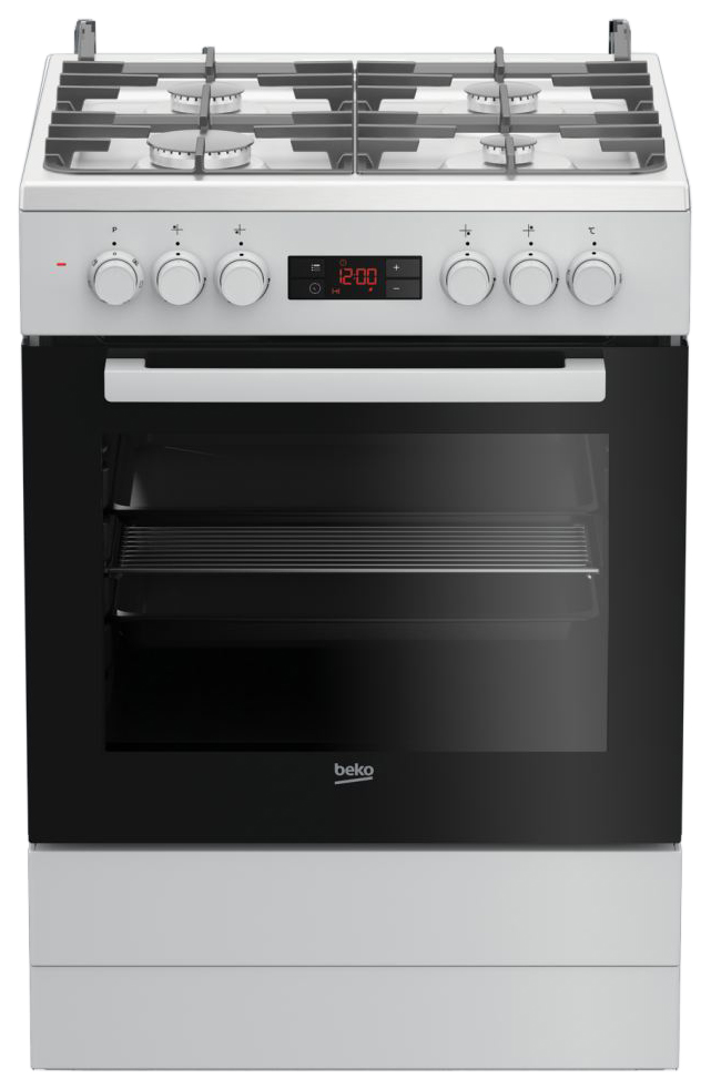 фото Комбинированная плита beko fse 62330 gwd white