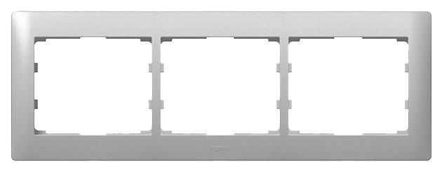 

LeGrand Рамка LeGrand Galea Life 3 поста серебристый 771303, 771303