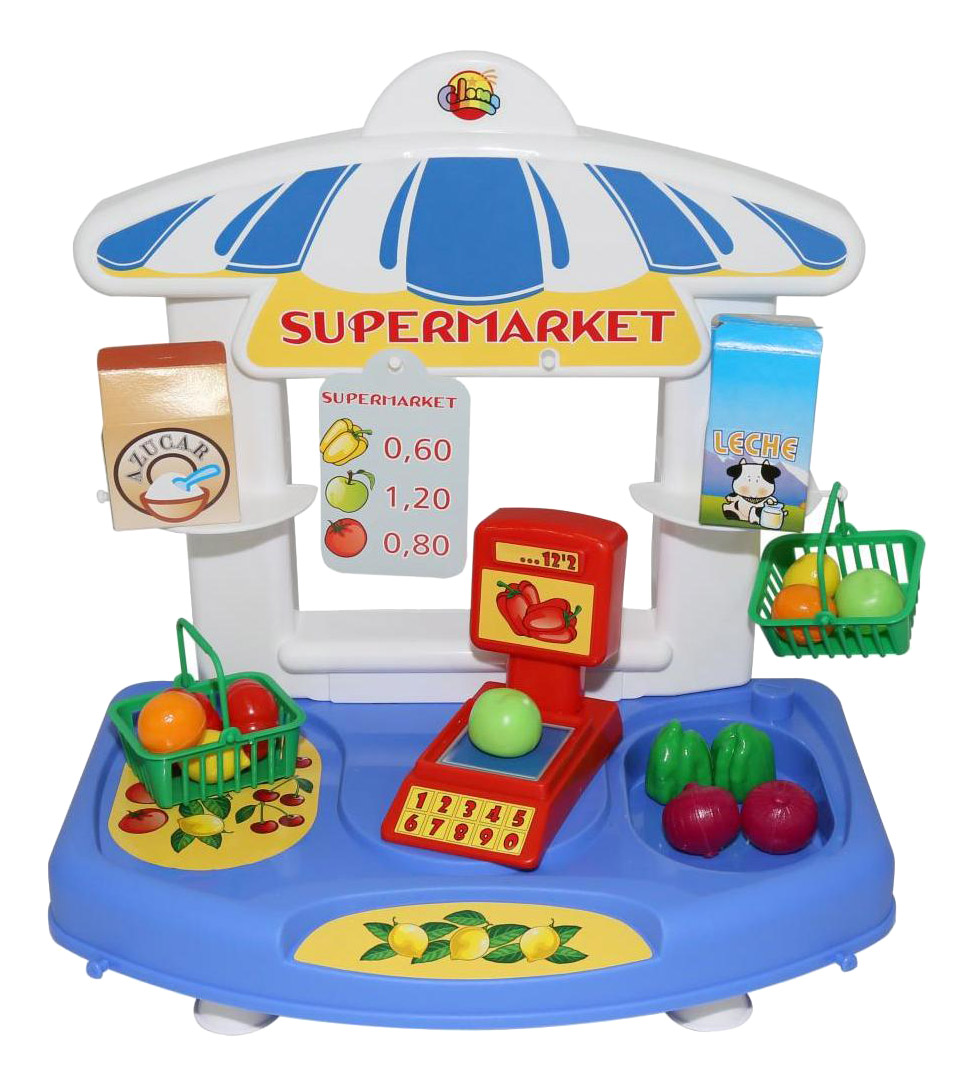 Супермаркет игрушечный Полесье Супермаркет Алеся утюг игрушечный утюжок 44624 в сеточке полесье