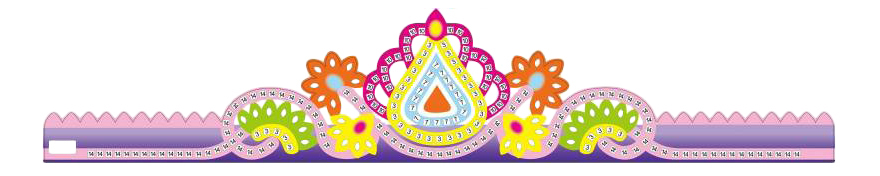 фото Мозаика color kit корона фиолетовая