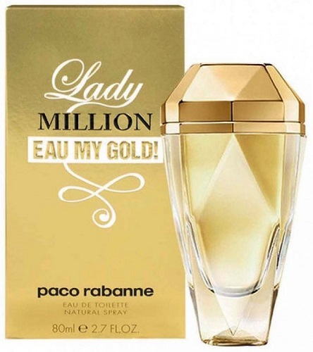 Туалетная вода PACO RABANNE Lady Million Emg 80 мл paco rabanne pасо rabanne lady million limited edition 80