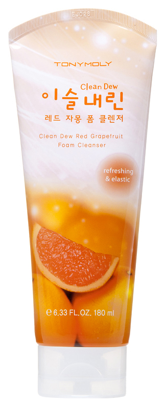 Средство для умывания Tony Moly Clean Dew Red Grapefruit Foam Cleanser 180 мл