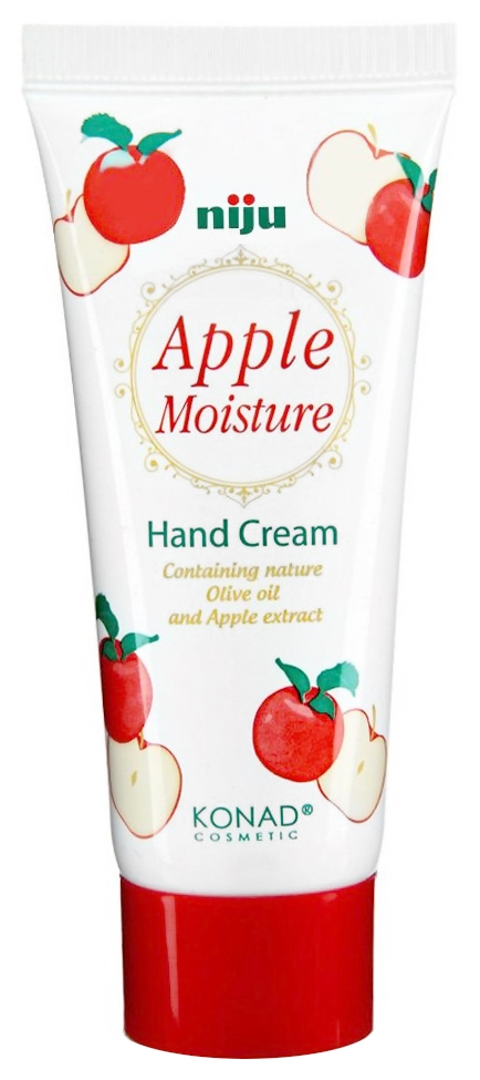 Крем для рук KONAD Apple Moisture Hand Cream 60 мл набор konad brush kit косметические кисти в чехле 4 шт для макияжа лица глаз губ