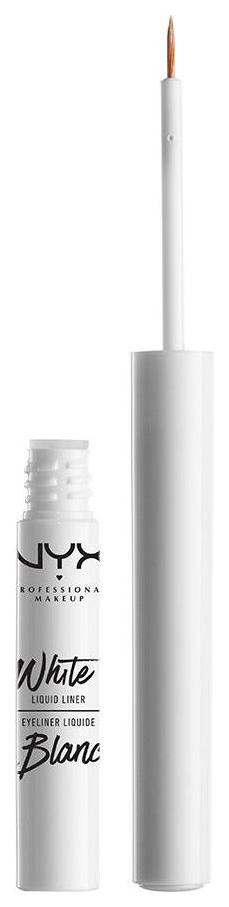 фото Подводка для глаз nyx professional makeup white liquid liner 01 white