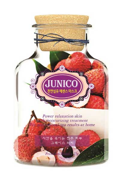 Маска для лица MJ CARE Junico Lychee essence Mask 25 г