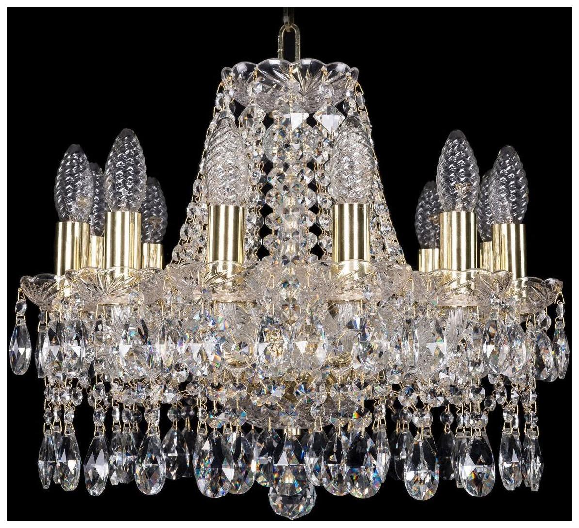 

Люстра подвесная Bohemia Ivele Crystal 1413/12/141/G