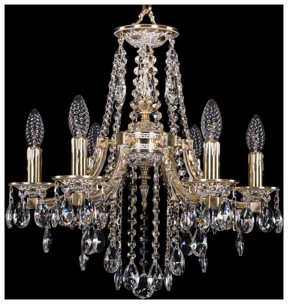 

Люстра подвесная Bohemia Ivele Crystal 1771/6/150/A/GW