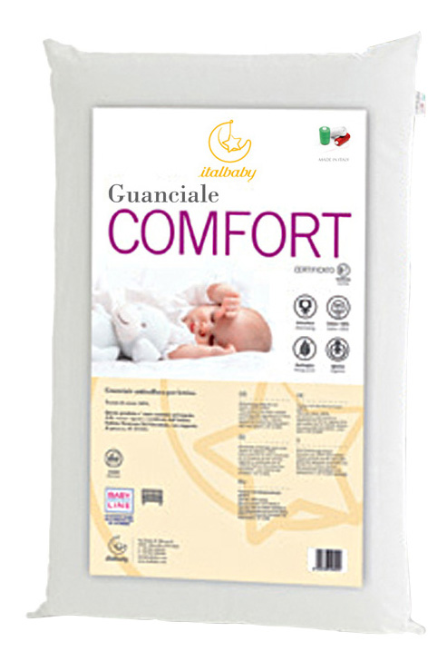 фото Подушка детская italbaby comfort 38х55 белый