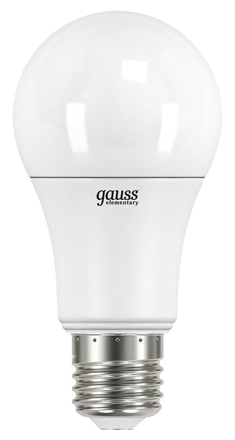 фото Упаковка 10 шт led ламп gauss elementary a60 10w e27 2700k