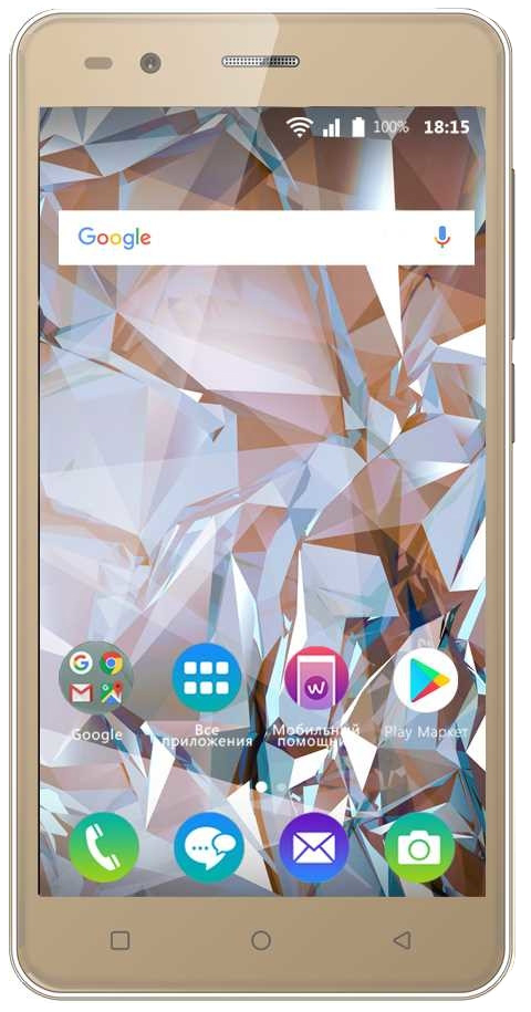 фото Смартфон bq bq-5054 crystal 1/8gb gold