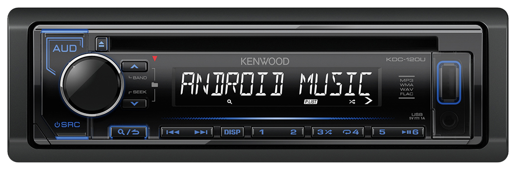 

Автомобильная магнитола Kenwood KDC-120UB 4x50Вт, KDC-120UB + USB 8Gb