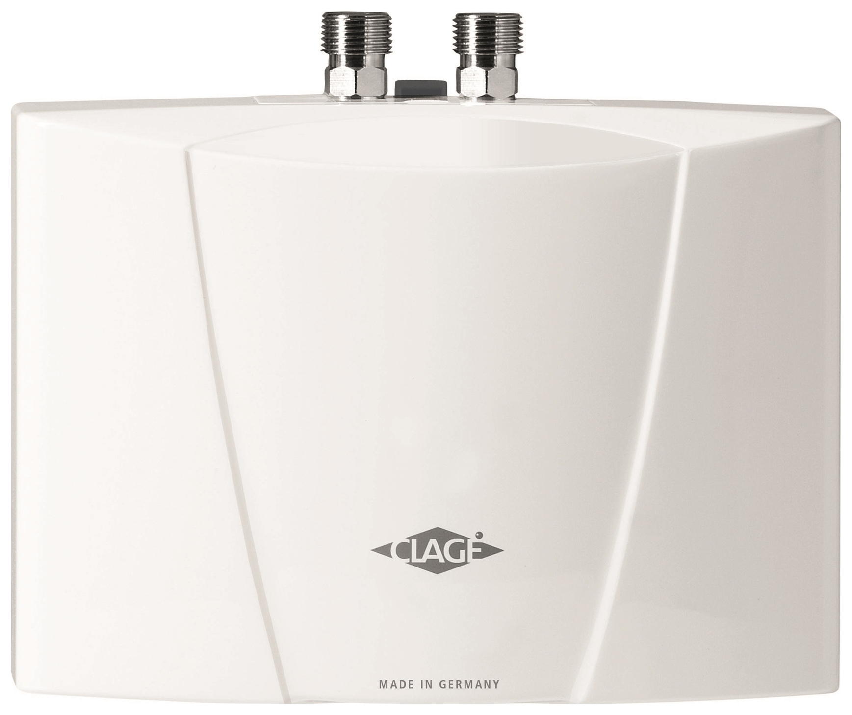 фото Водонагреватель проточный clage mbh 4 white
