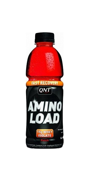 фото Протеиновый напиток qnt amino load, 500 мл, lemon/lime