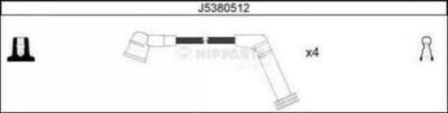 

Комплект высоковольтных проводов NippartsJ5380512
