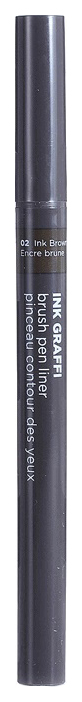 Подводка для глаз The Face Shop Ink Graffi Brush Pen Liner 02 Ink Brown 06 г 1030₽