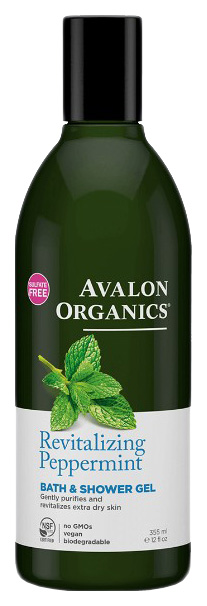 фото Гель для ванны и душа avalon organics peppermint 355 мл