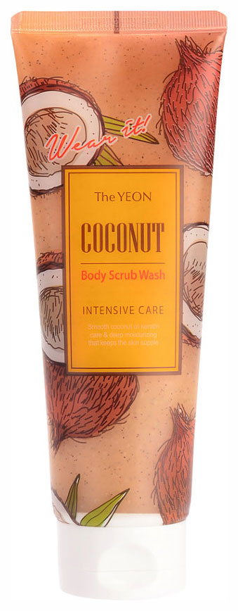 Скраб для тела The Yeon Coconut Body Scrub Wash 250 мл