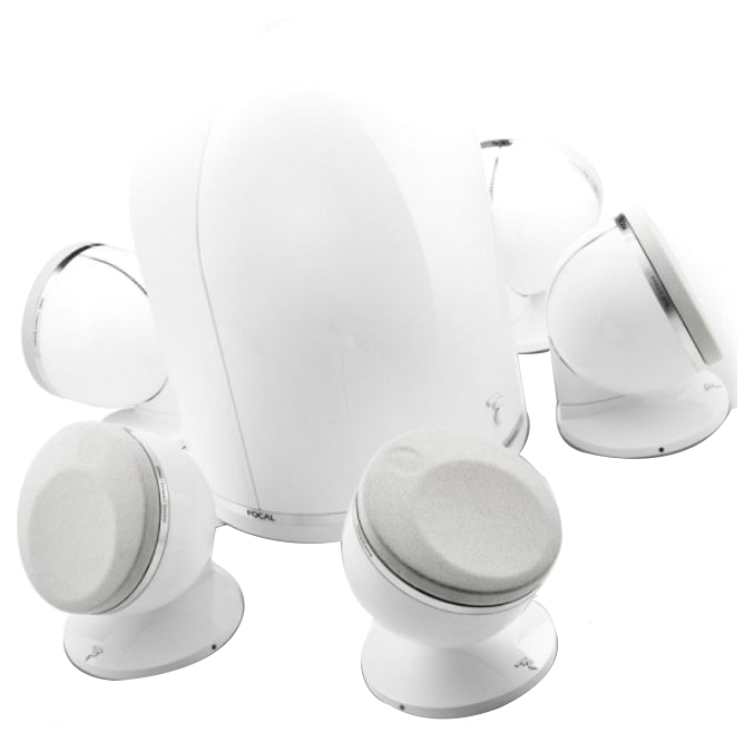 фото Комплект акустики focal pack dome 5.1 white