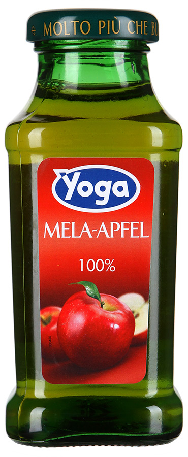 Фруктовый сок Yoga яблочный восстановленный 0.2 л