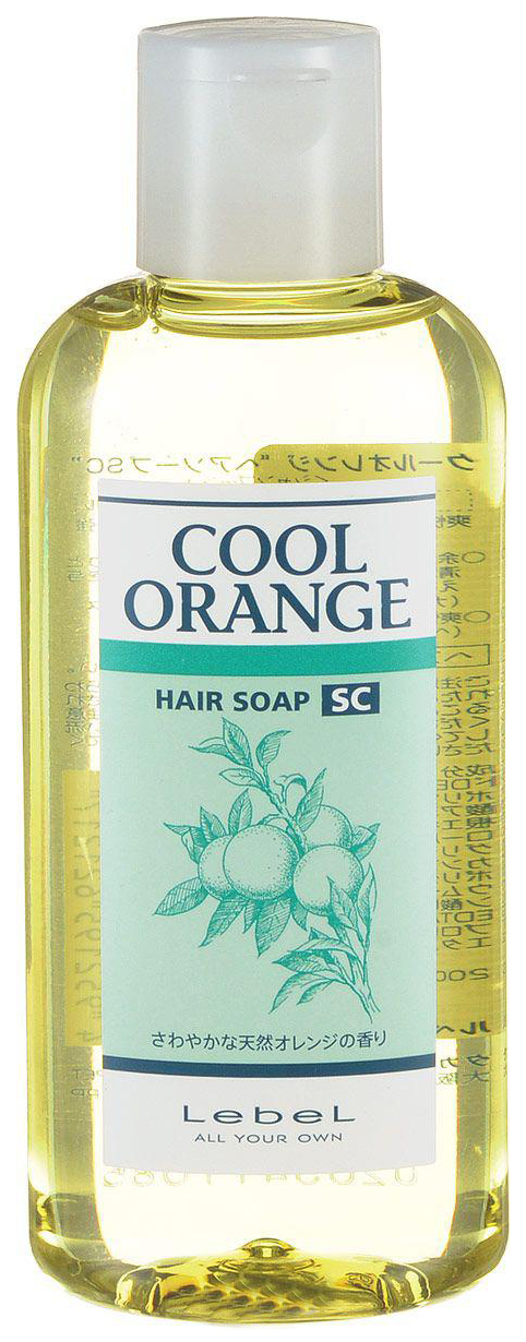 фото Шампунь lebel cool orange hair soap super cool 200 мл