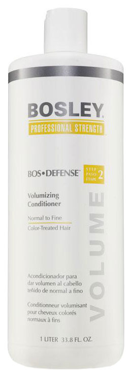 

Кондиционер для волос Bosley Вos Defense Volumizing Normal to Fine Color-Treated Hair 1 л, Volumizing Normal to Fine Color-Treated Hair
