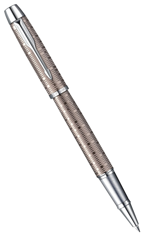 

Ручка-роллер Parker IM Premium Brown CT F BL, t224