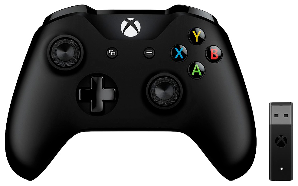 

Геймпад Microsoft для Xbox 360/Xbox One/PC Black (4N7-00003), Черный