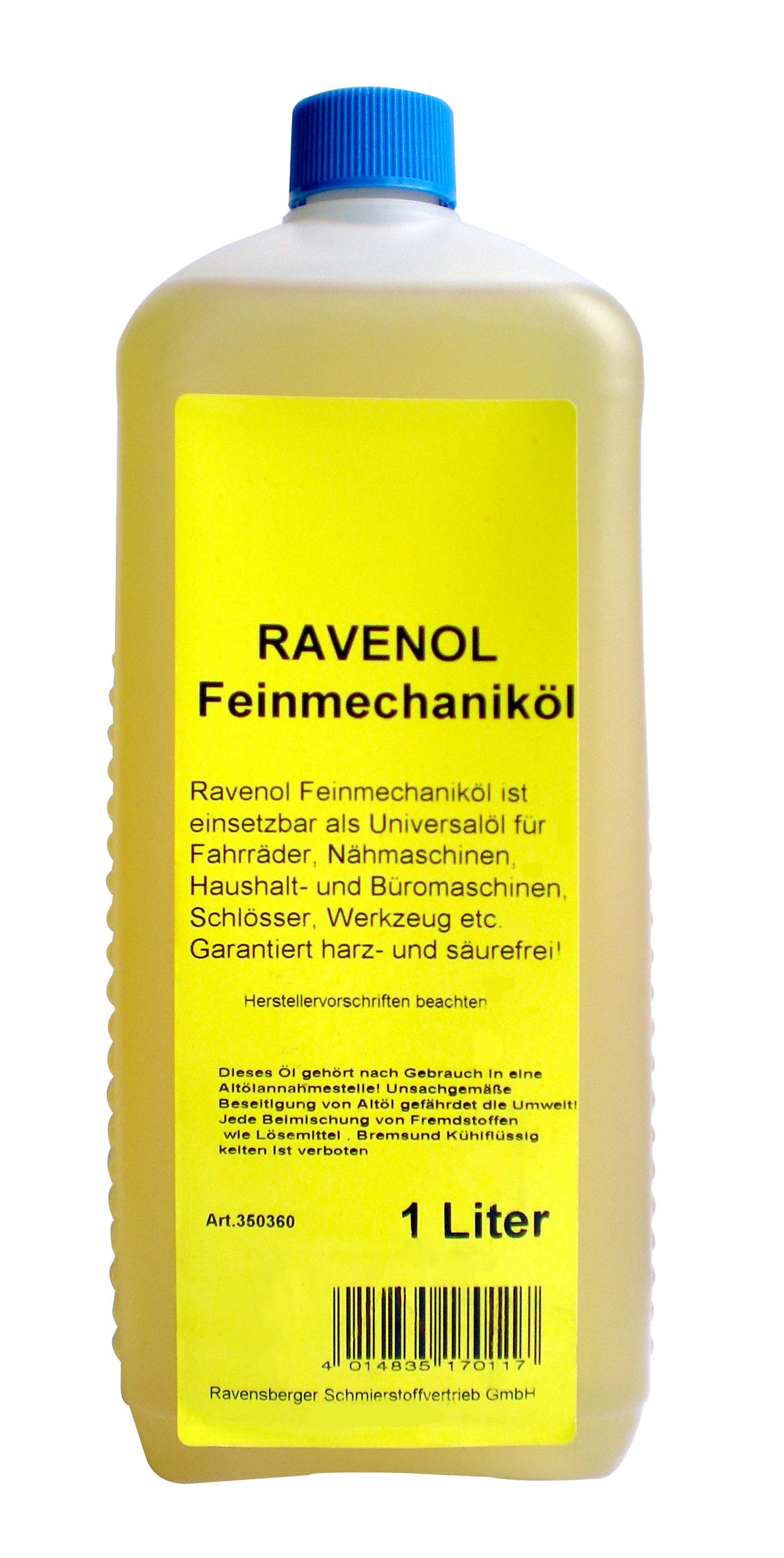 фото Масло для швейных машин ravenol feinmechanikoel 1л