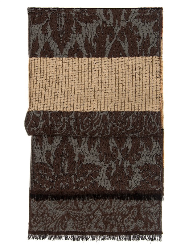 

Шарф женский Eleganzza GU42-0784 коричневый, 166х32 см, GU42-0784