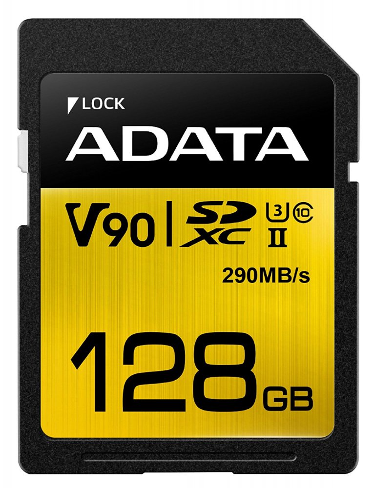 

Карта памяти ADATA SDXC Premier ONE 128GB, ASDX128GUII3CL10-C