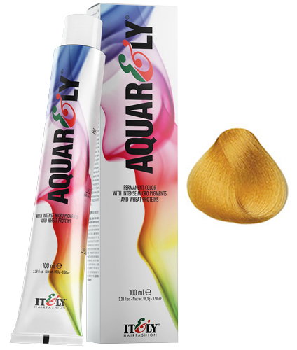 Краска Itely Hairfashion Aquarely Imp Ag Yellow Accent AG желтый пигмент 100мл пигмент эмти марс желтый 15 г