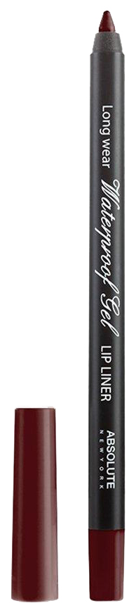 фото Карандаш для губ absolute new york waterproof gel lip liner chocolate