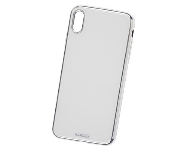 фото Чехол hardiz glass case white для apple iphone xs max