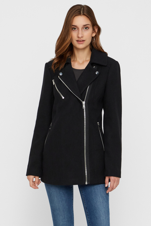 

Пальто женское Vero Moda 10198981 черное 48, 10198981
