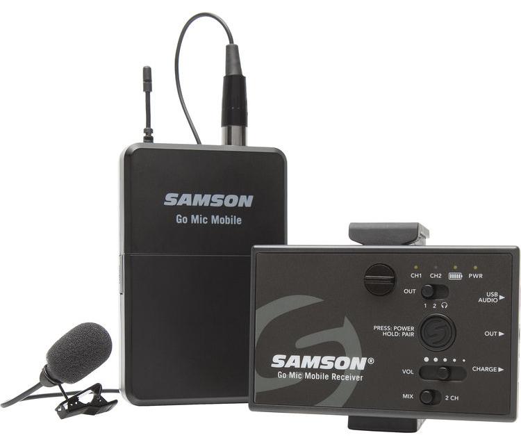 Микрофон Samson Go Mic Mobile Lavalier Wireless