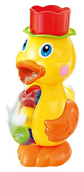 фото Игрушка для ванной junfa toys мельница- горка утенок