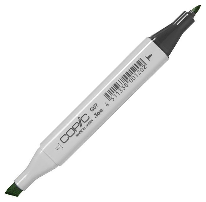 

Маркер Copic Classic G07 желто-зеленый желтый; зеленый