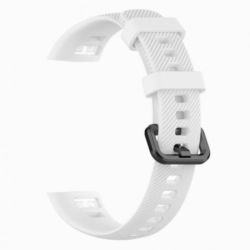 фото Ремешок для смарт-браслета nobrand для honor band 4/5 white