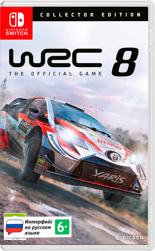 

Игра WRC 8. Collector Edition для Nintendo Switch, WRC 8