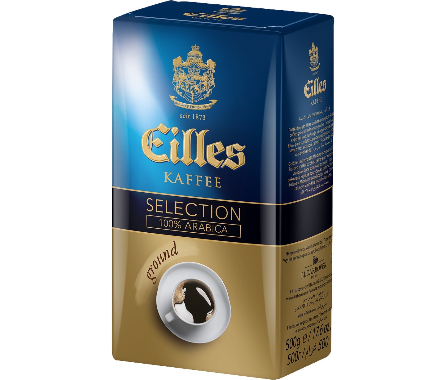 Кофе молотый Eilles selection ground 500 г
