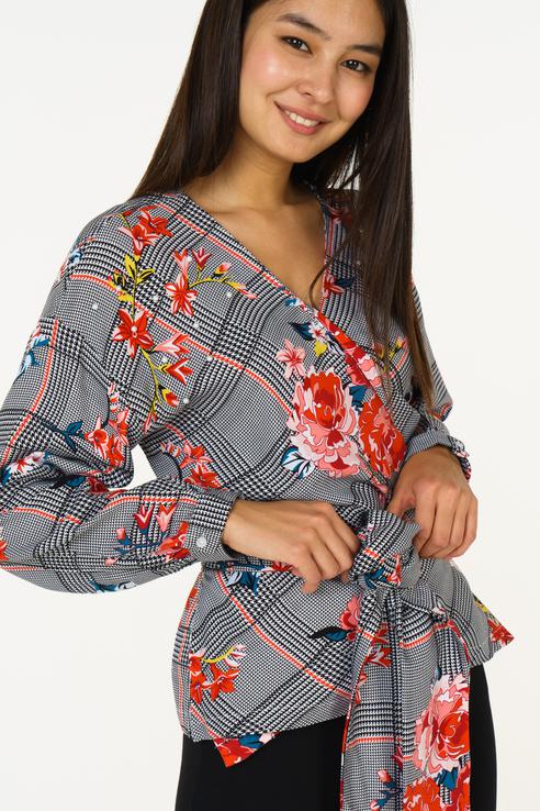 

Блуза женская ZARINA 8328114314059 разноцветная 42 RU, 8328114314059