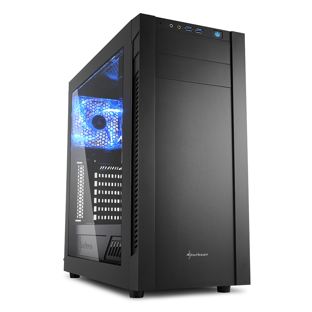 

Корпус компьютерный Sharkoon S25-W, S25-W