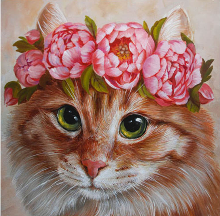 

Картина по номерам Molly Красавица, 20x30, Красавица
