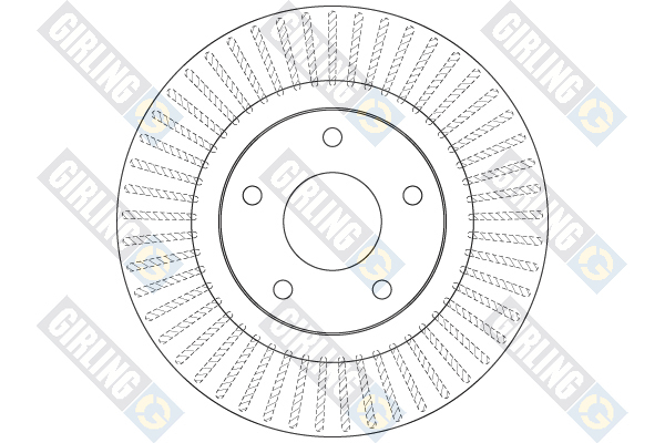 

Тормозной диск GIRLING 6065331